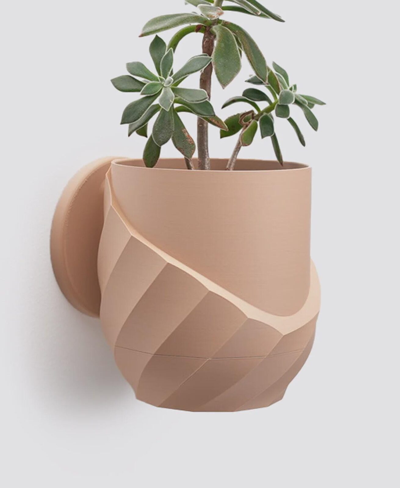 Cracked Spiral Planter