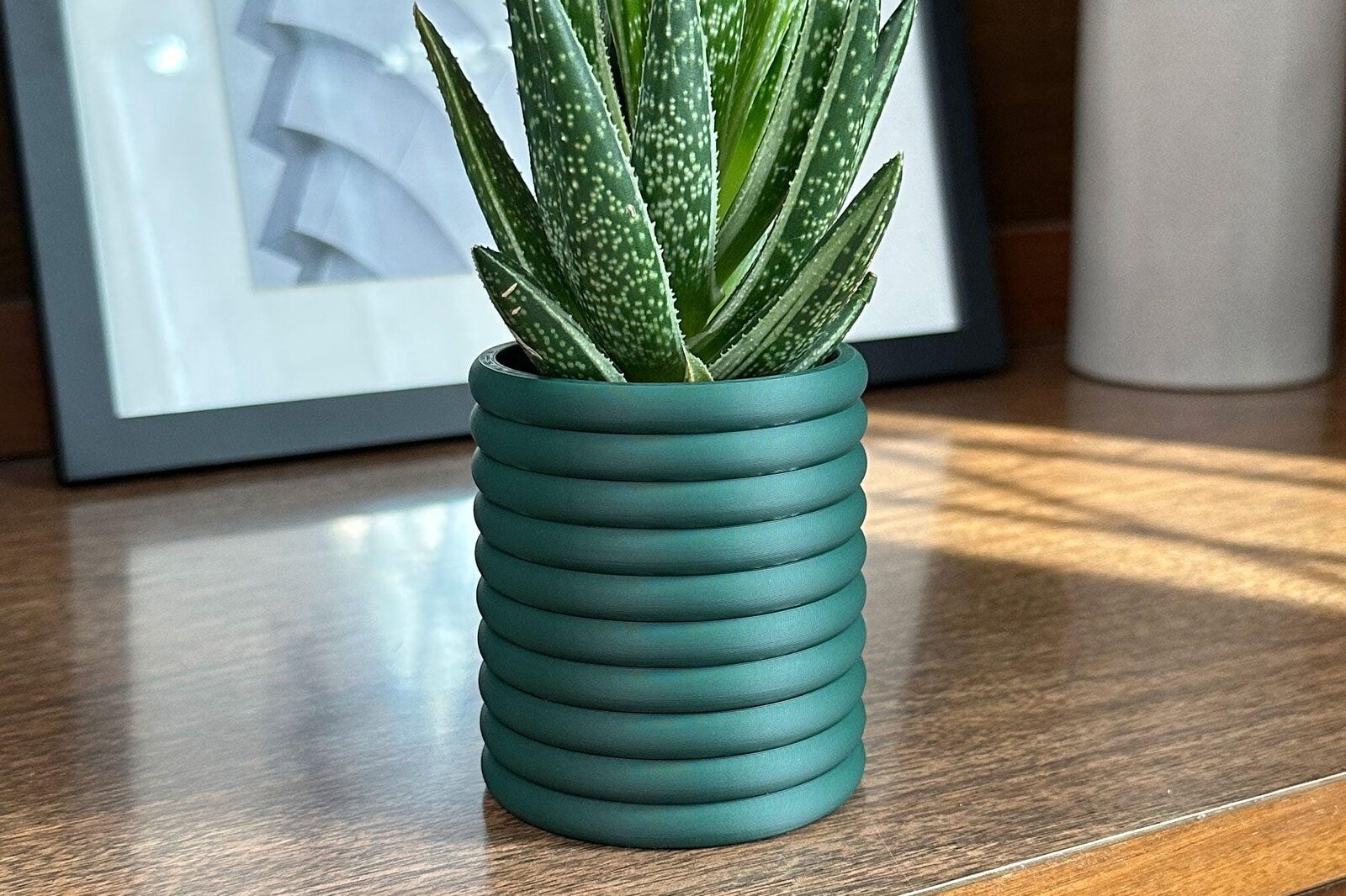 Hidden Drip Tray Planter