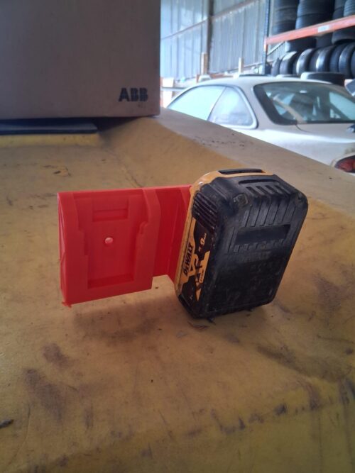 il_fullxfull.8090466757_nai5.jpg DeWalt 18/20V Battery Holder Wall Mount - Heavy Duty Tool Storage