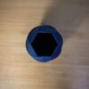 il_fullxfull.8175177834_63iu.jpg Twisted Geometric Ribbed Flower Vase | Modern Origami Style Centerpiece | Minimalist Home Decor