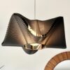 il_fullxfull.8175249694_lwru.jpg Pendant Light Shade | Woven Mesh Sine Wave Texture | Modern Geometric Ceiling Lamp | Boho Minimalist Chandelier Lighting