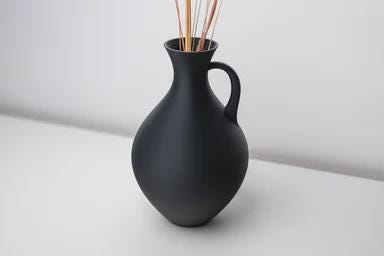 il_fullxfull.8204733048_70fx.jpg Classic Handle Vase | 3D Printed Flower Vase