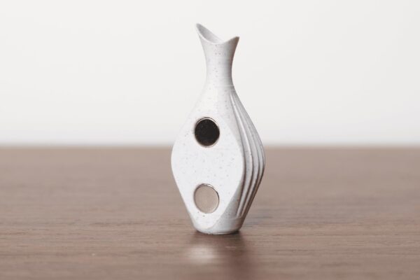 il_fullxfull.8208303648_5rb6.jpg Wave Magnetic Mini Fridge Vase - 3D Printed Wavy Bud Pocket