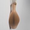 Wall Mounted French Cleat Vase - 3D Printed Hanging Flower Pot