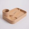 il_fullxfull.8209826438_wml6.jpg Tactile Fuzzy Skin Desk Organizer - 3D Printed Multi-Slot Pencil Holder | NextEraFab Modern Office Decor