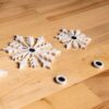 Snowflake Lamp Shade Magnets