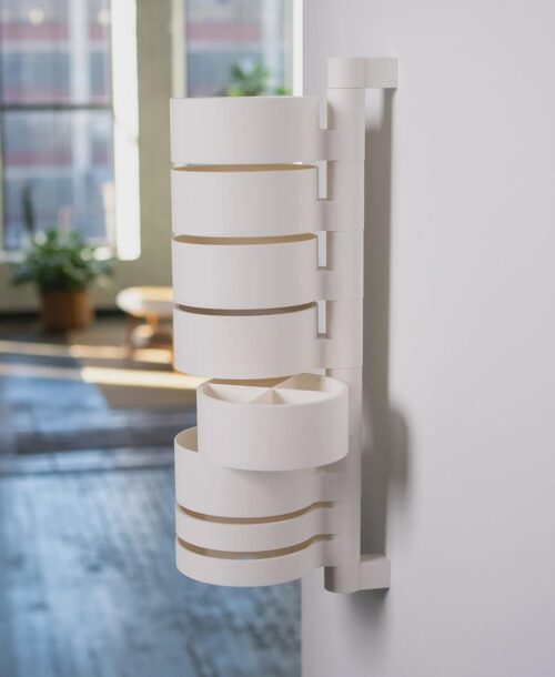 il_fullxfull.8220093086_ctlm.jpg Modular Swivel Storage System | Wall Mounted Hardware Organizer