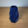 il_fullxfull.8223111949_1wn8.jpg Twisted Geometric Ribbed Flower Vase | Modern Origami Style Centerpiece | Minimalist Home Decor
