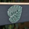 Monstera Leaf Fridge Magnet  | Tropical Plant Lover Gift