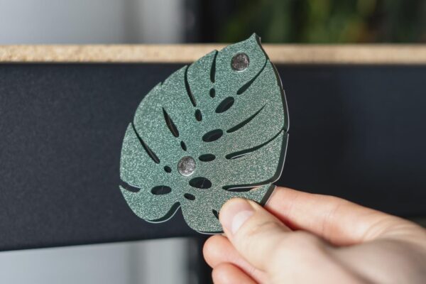 Monstera Leaf Fridge Magnet  | Tropical Plant Lover Gift