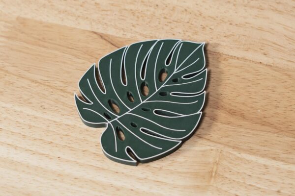 Monstera Leaf Fridge Magnet  | Tropical Plant Lover Gift