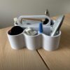 il_fullxfull.8223942710_d8zl.jpg 6-Pack Can Holder & Studio Caddy | Modular Tool Organizer with Tall Handle