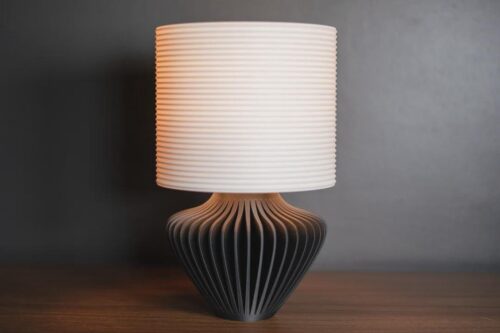 il_fullxfull.8224014106_ighm.jpg Cozy Ambient Bedroom Light | Aesthetic Living Room Lamp | Modern Geometric Lampshade