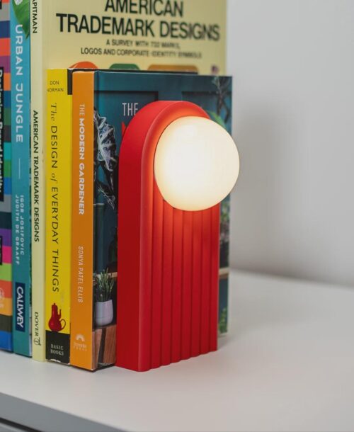 il_fullxfull.8228393020_zl16.jpg Illuminated Bookends - Book Ends with Rechargeable Wireless Light