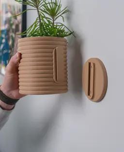 il_fullxfull.8232880180_3pr4.jpg Hidden Drip Tray Wall Planter