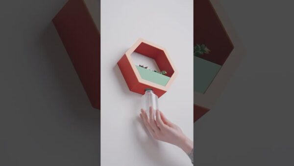 il_fullxfull.8232927118_8mdg.jpg Hexagon Wall Planter