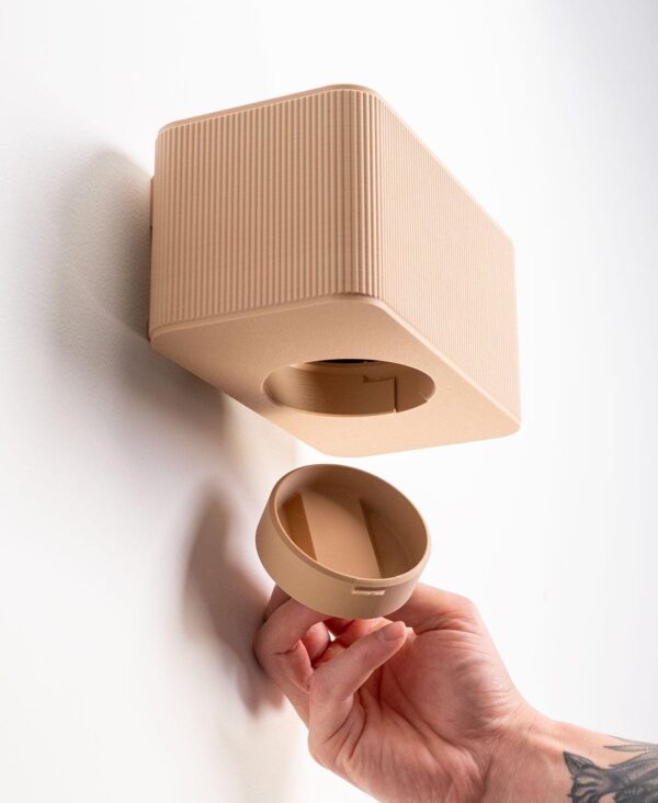 il_fullxfull.8237145438_to8s.jpg Rectangular Wall Planter with Hidden Drip Tray