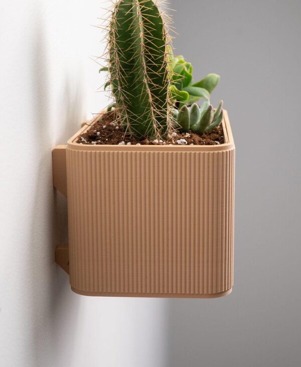 il_fullxfull.8237145444_h5p3.jpg Rectangular Wall Planter with Hidden Drip Tray