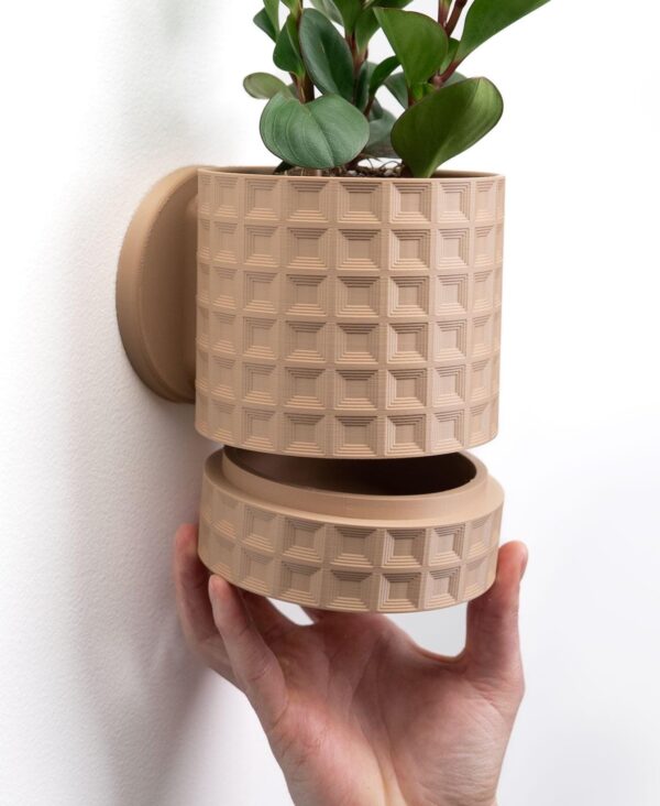 Tabletop Planter with Hidden Drip Tray