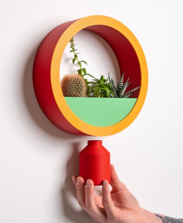 il_fullxfull.8237305920_ehfn.jpg Circle Planter with Hidden Drainage