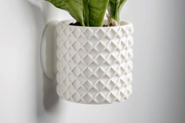 il_fullxfull.8251131052_mngc.jpg Lattice Planter with Hidden Drip Tray | Modern Geometric Planter