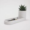 Poppy Valet Tray | Plant Pot & Desk Organizer Combo