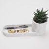 Poppy Valet Tray | Plant Pot & Desk Organizer Combo