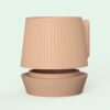 Modern Twist Lock Planter | Hidden Drainage