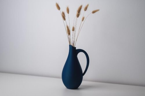il_fullxfull.8252758685_4xbt.jpg Elegant Handle Pitcher - 3D Printed Flower Vase