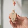 Minimalist Magnetic Pocket Vase - Tiny 3D Printed Smooth Wall Planter