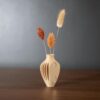 Wider Magnetic Mini Vase & Pen Holder - 3D Printed Fridge Pocket