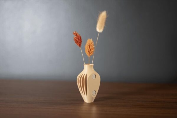 Wider Magnetic Mini Vase & Pen Holder - 3D Printed Fridge Pocket