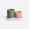 Three Pot Planter | Minimalist Indoor Planter