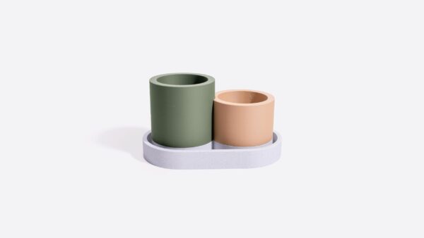 Three Pot Planter | Minimalist Indoor Planter