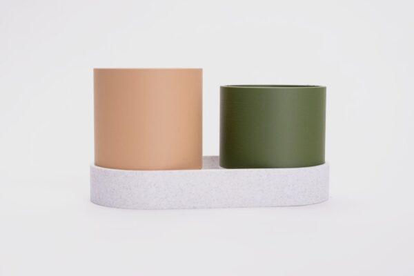 il_fullxfull.8260953536_gaw0.jpg Modern Connected Planter Set | Indoor Succulent Planter with Drainage