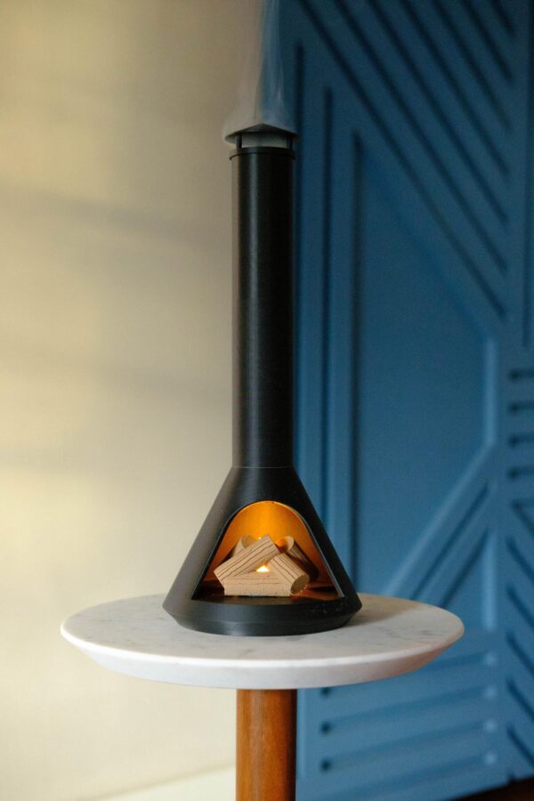 MCM Mini Fireplace Incense Burner
