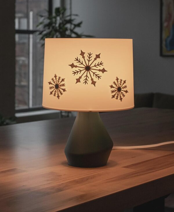 Snowflake Lamp Shade Magnets