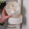 il_fullxfull.8268019653_gcpy.jpg Modular Swivel Storage System | Wall Mounted Hardware Organizer