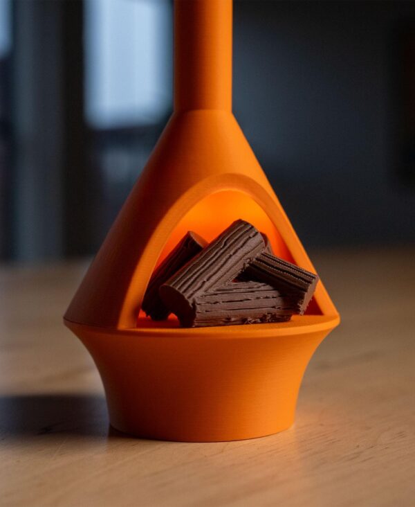 il_fullxfull.8268042585_t9ah.jpg Mini MCM Fireplace Tea Light Holder | Mid-Century Modern Decorative Fireplace