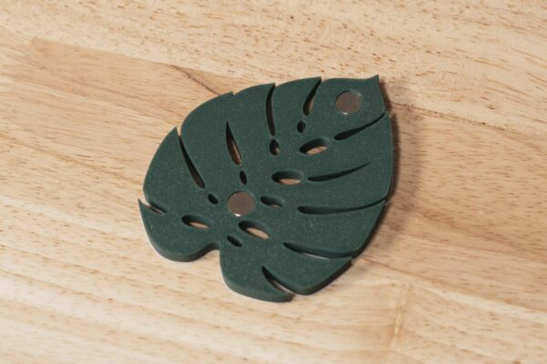 Monstera Leaf Fridge Magnet  | Tropical Plant Lover Gift