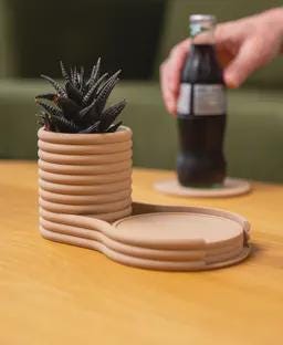 il_fullxfull.8280721055_mvon.jpg Plant Pot & Coaster Set