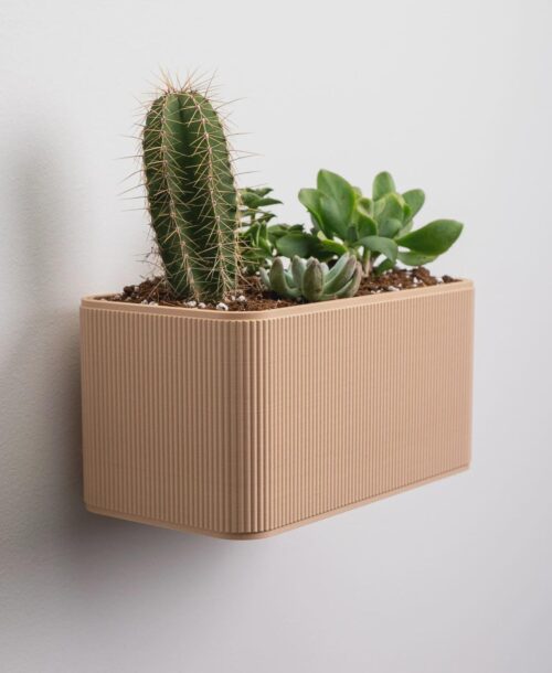 il_fullxfull.8285053371_gnfm.jpg Rectangular Wall Planter with Hidden Drip Tray