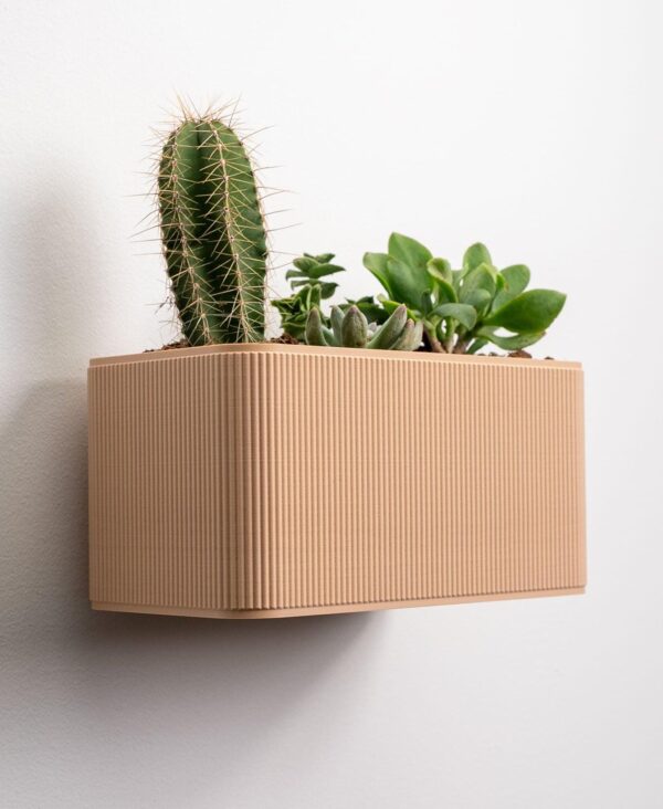il_fullxfull.8285053379_gu64.jpg Rectangular Wall Planter with Hidden Drip Tray