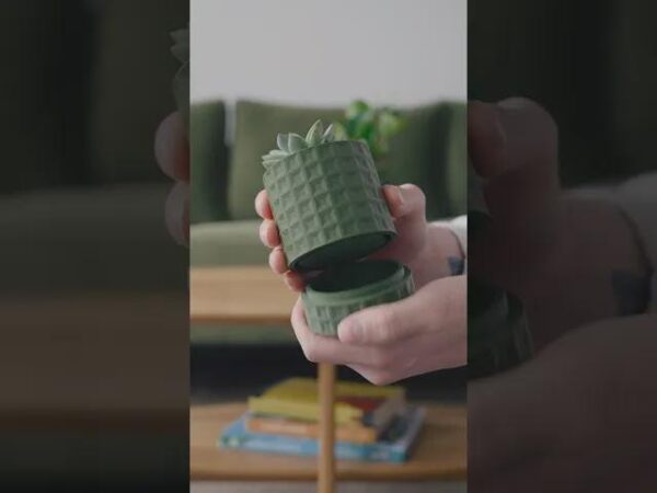 Tabletop Planter with Hidden Drip Tray