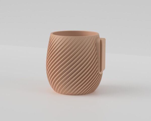 il_fullxfull.8298995763_deq2.jpg Spiral Planter with Hidden Drip Tray | Modern Indoor Planter