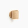 Quilted Pattern Planter with Hidden Drip Tray | Modern Textured Planter
