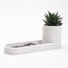 Poppy Valet Tray | Plant Pot & Desk Organizer Combo