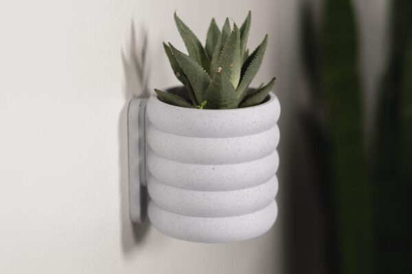 il_fullxfull.8299931121_39a5.jpg Poppy Wall Planter | Minimalist Hanging Planter | Contemporary Home Decor