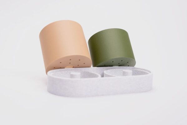 il_fullxfull.8308864587_p3bf.jpg Modern Connected Planter Set | Indoor Succulent Planter with Drainage