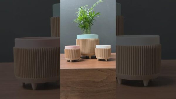 il_fullxfull.8313388851_ils2.jpg Modern Minimalist Planter | Succulent Pot Available in 3 Sizes